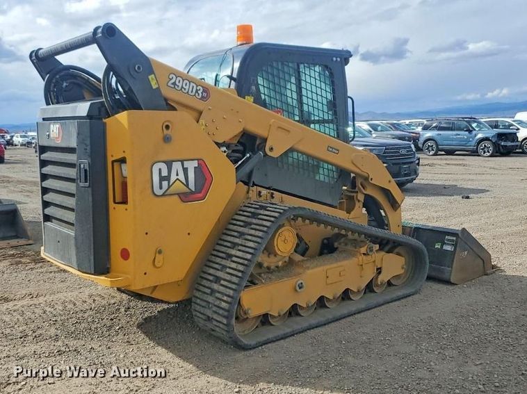image for item YA2909 2024 Caterpillar 299D3 XE tracked skid steer loader