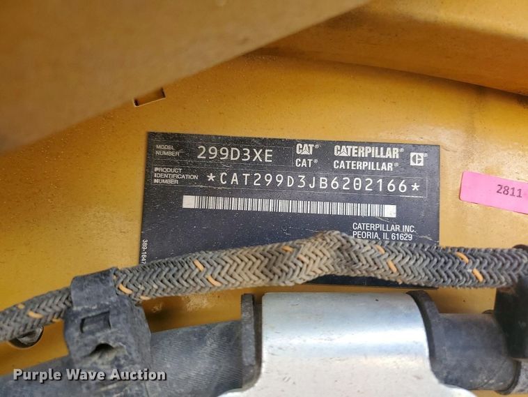 image for item YA2909 2024 Caterpillar 299D3 XE tracked skid steer loader