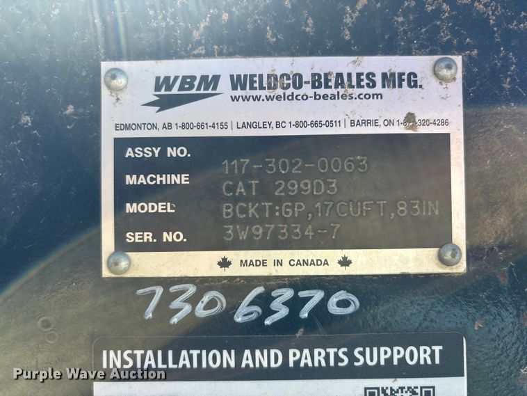 image for item YA2909 2024 Caterpillar 299D3 XE tracked skid steer loader