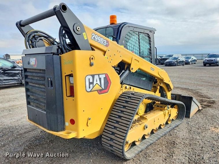 image for item YA2910 2023 Caterpillar 299D3 XE tracked skid steer loader