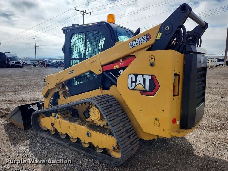 image for item YA2910 2023 Caterpillar 299D3 XE tracked skid steer loader