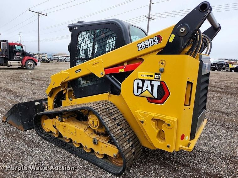 image for item YA2911 2023 Caterpillar 289D3 tracked skid steer loader