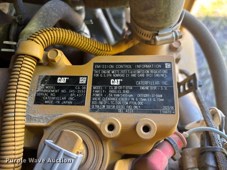 image for item YA2911 2024 Caterpillar 289D3 tracked skid steer loader