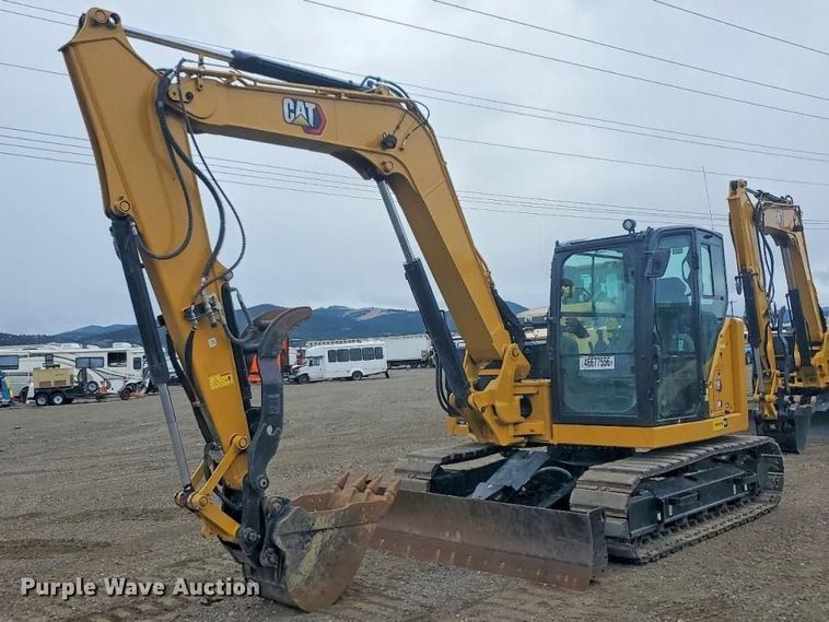 image for item YA2912 2023 Caterpillar 308CR mini excavator