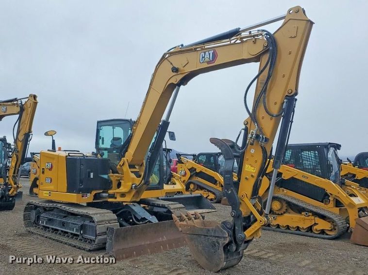 image for item YA2912 2023 Caterpillar 308CR mini excavator