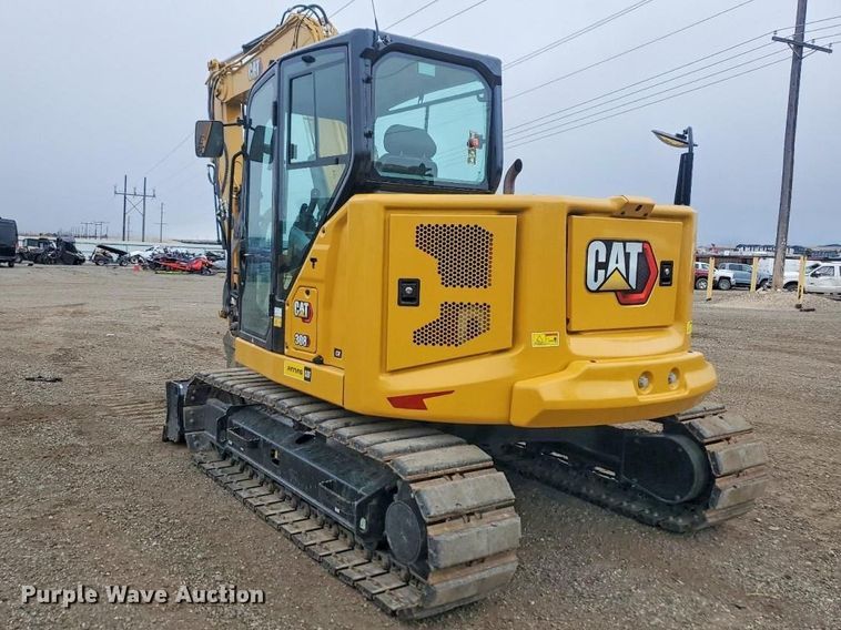 image for item YA2912 2023 Caterpillar 308CR mini excavator