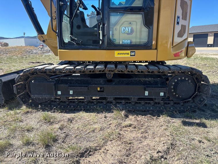 image for item YA2912 2024 Caterpillar 308CR mini excavator