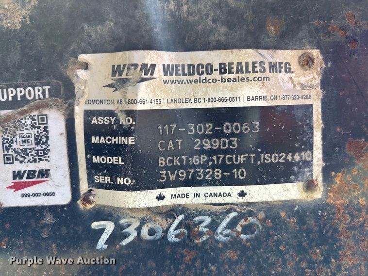 image for item YA2913 2024 Caterpillar 289D3 tracked skid steer loader