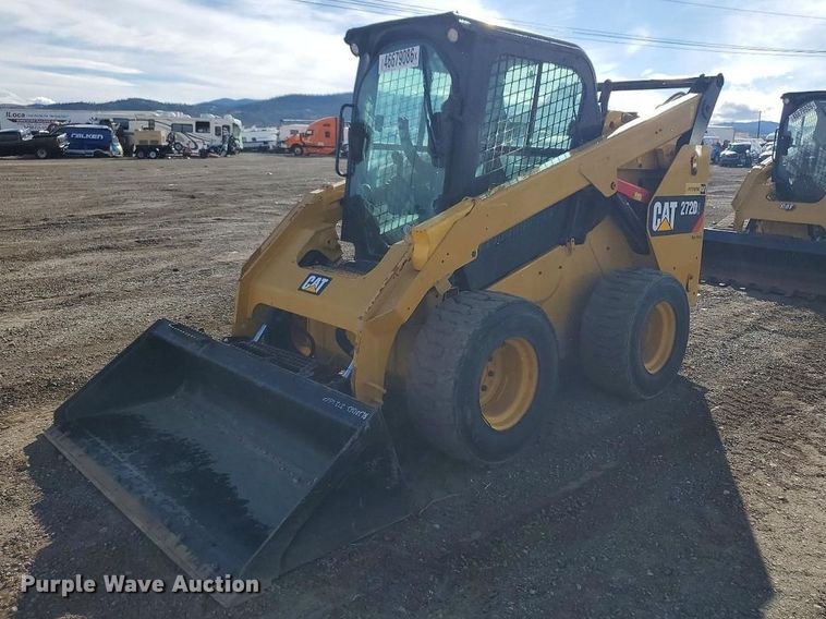image for item YA2914 2018 Caterpillar 272D2 skid steer loader