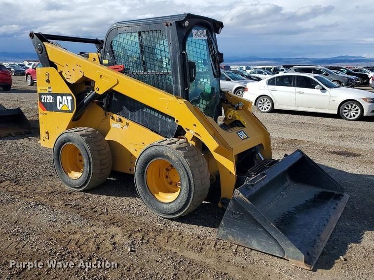 image for item YA2914 2018 Caterpillar 272D2 skid steer loader