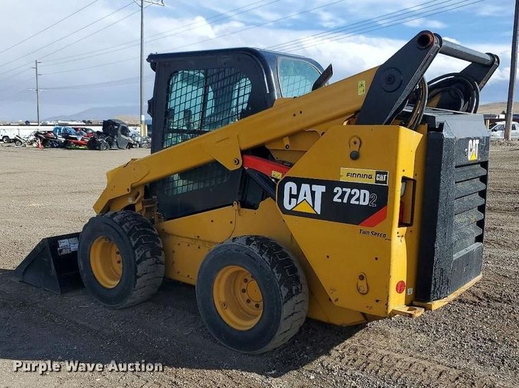 image for item YA2914 2018 Caterpillar 272D2 skid steer loader