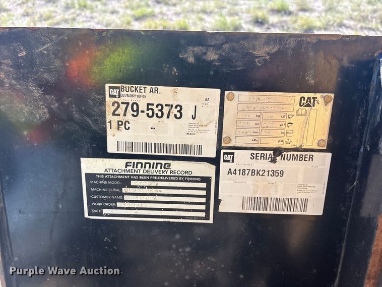 image for item YA2914 2019 Caterpillar 272D2 skid steer loader