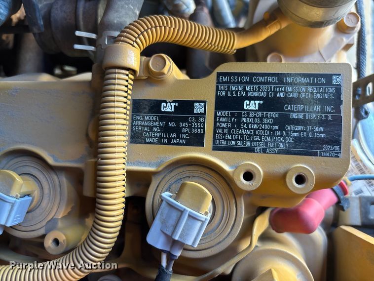 image for item YA2915 2024 Caterpillar 289D3 tracked skid steer loader