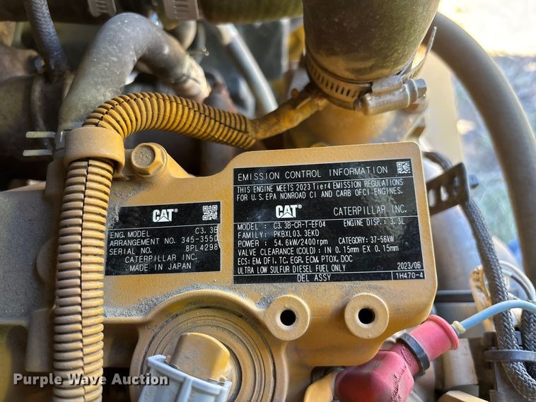 image for item YA2916 2024 Caterpillar 289D3 tracked skid steer loader