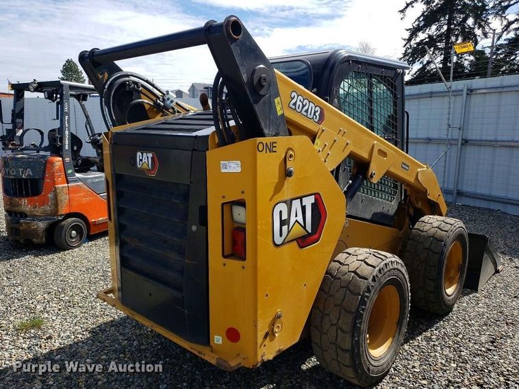 image for item YA2917 2022 Caterpillar 262D3 skid steer loader
