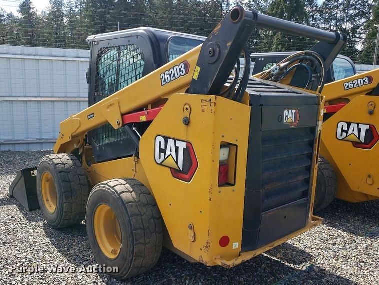 image for item YA2917 2022 Caterpillar 262D3 skid steer loader