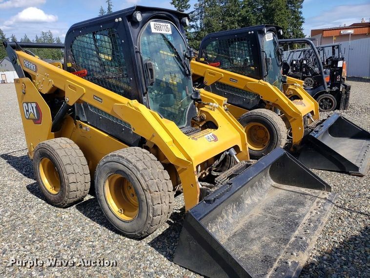 image for item YA2918 2022 Caterpillar 262D3 skid steer loader