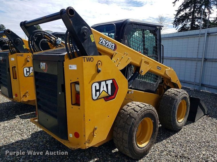 image for item YA2918 2022 Caterpillar 262D3 skid steer loader