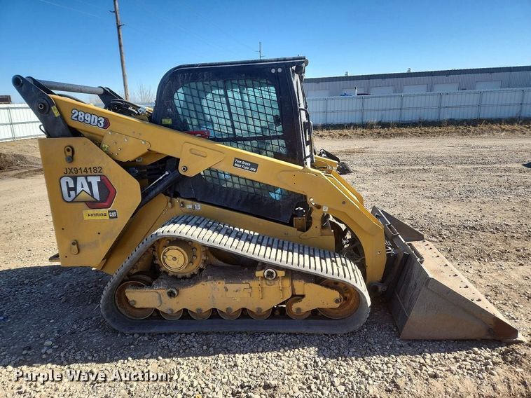 image for item YA2919 2023 Caterpillar 289D3 tracked skid steer loader