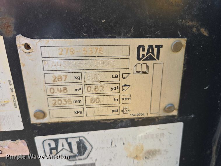 image for item YA2919 2023 Caterpillar 289D3 XPS tracked skid steer loader