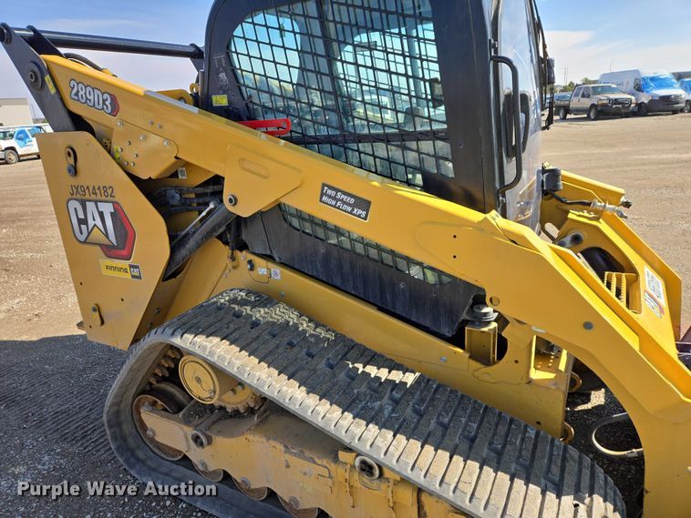 image for item YA2919 2023 Caterpillar 289D3 XPS tracked skid steer loader
