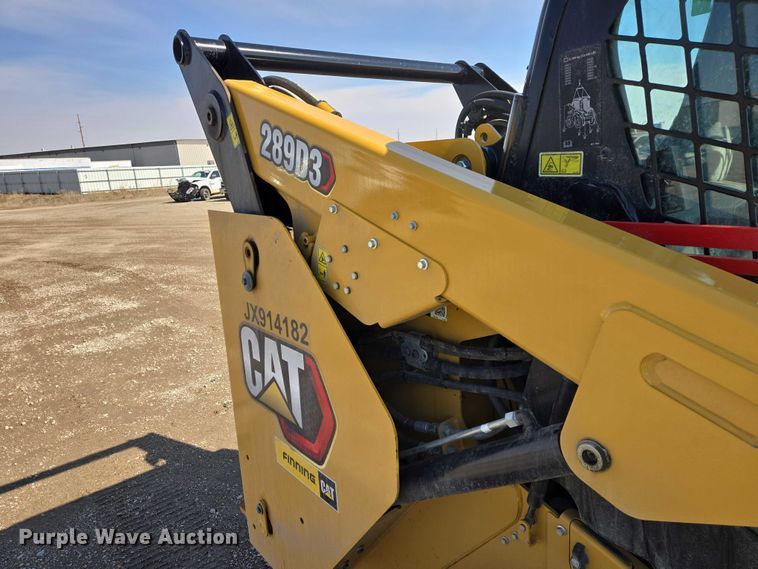 image for item YA2919 2023 Caterpillar 289D3 XPS tracked skid steer loader