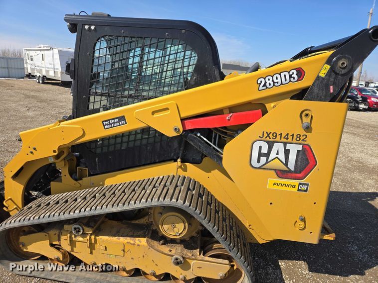 image for item YA2919 2023 Caterpillar 289D3 XPS tracked skid steer loader