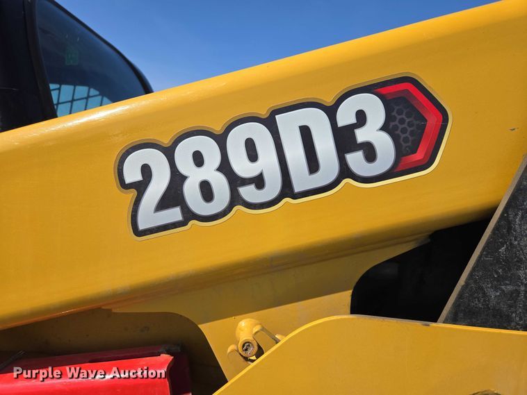 image for item YA2919 2023 Caterpillar 289D3 XPS tracked skid steer loader