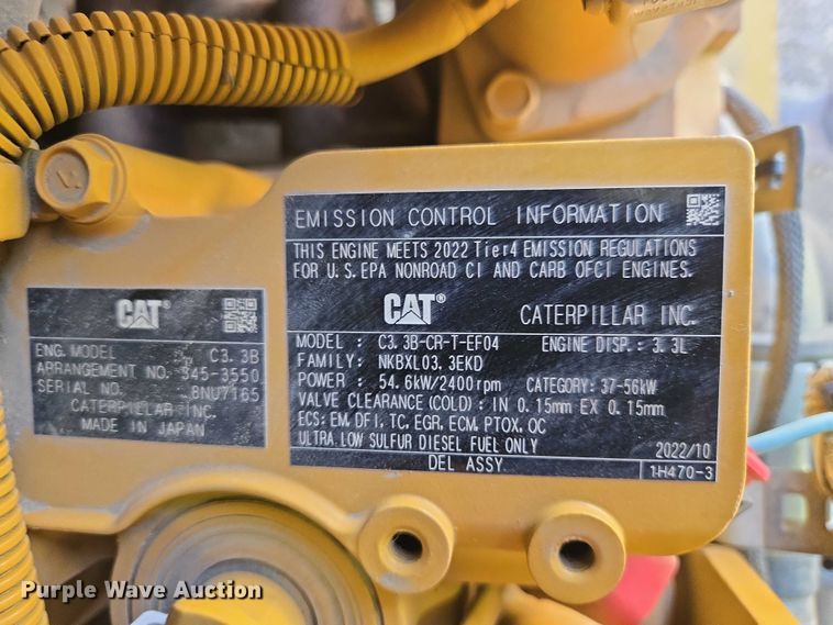 image for item YA2919 2023 Caterpillar 289D3 XPS tracked skid steer loader