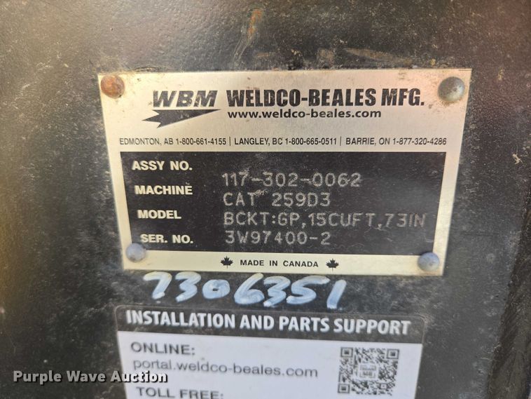 image for item YA2920 2024 Caterpillar 255 XPS tracked skid steer loader