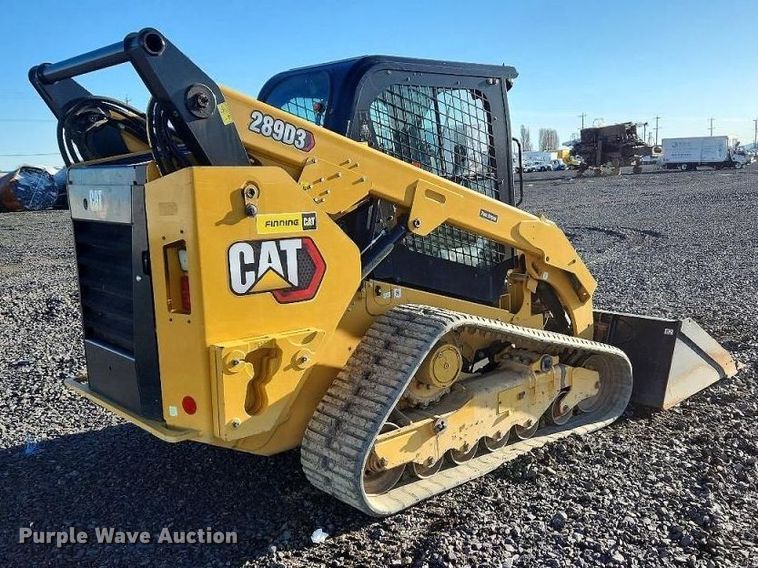 image for item YA2921 2023 Caterpillar 289D3 tracked skid steer loader