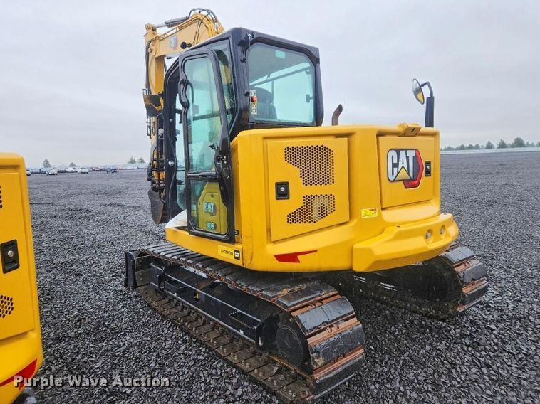image for item YA2922 2024 Caterpillar 308CR mini excavator
