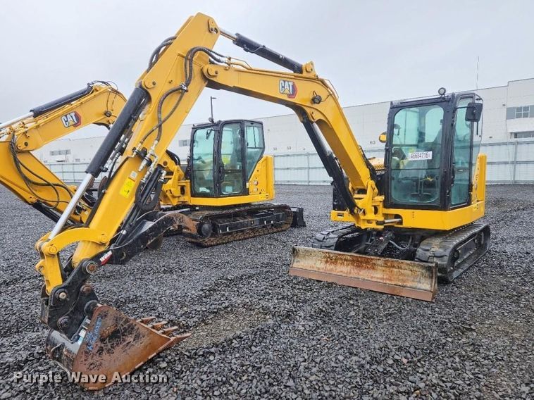 image for item YA2923 2023 Caterpillar 306CR mini excavator