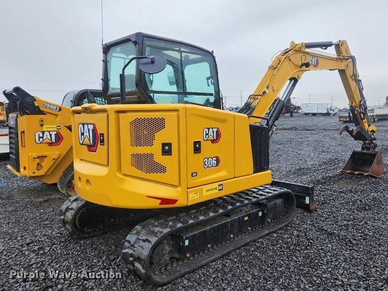 image for item YA2923 2023 Caterpillar 306CR mini excavator