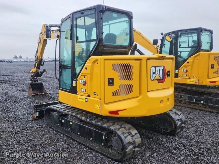 image for item YA2923 2023 Caterpillar 306CR mini excavator
