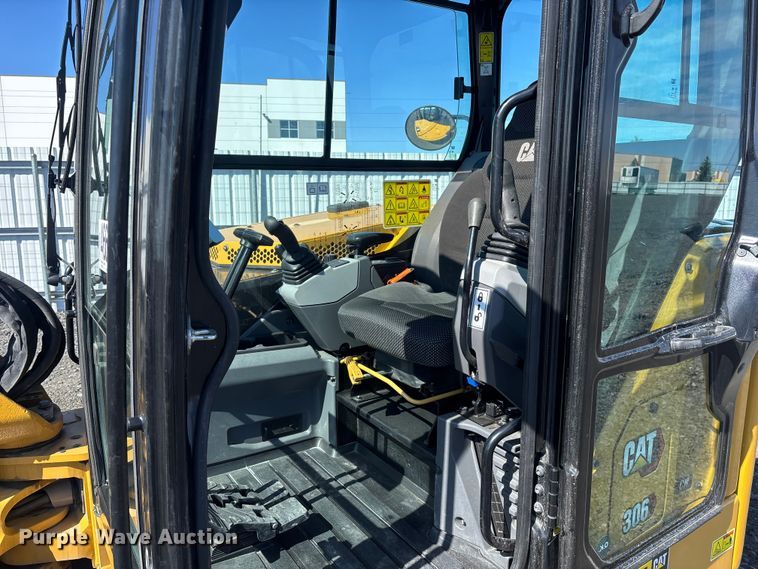 image for item YA2923 2024 Caterpillar 306CR mini excavator
