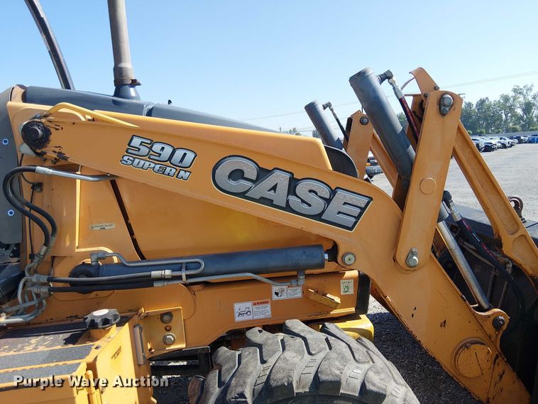 image for item YA2975 2012 Case 590 Super N backhoe