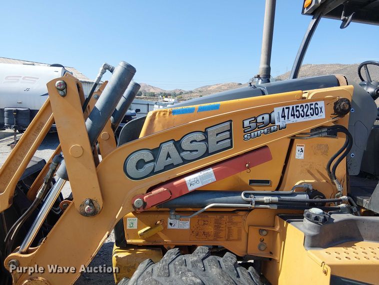 image for item YA2975 2012 Case 590 Super N backhoe