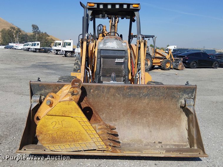 image for item YA2976 2016 Case 590 Super N backhoe