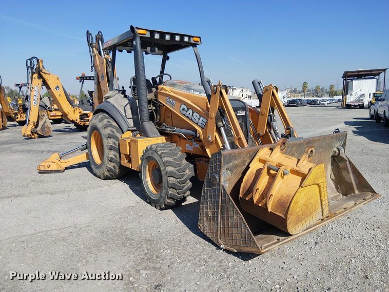 image for item YA2976 2016 Case 590 Super N backhoe