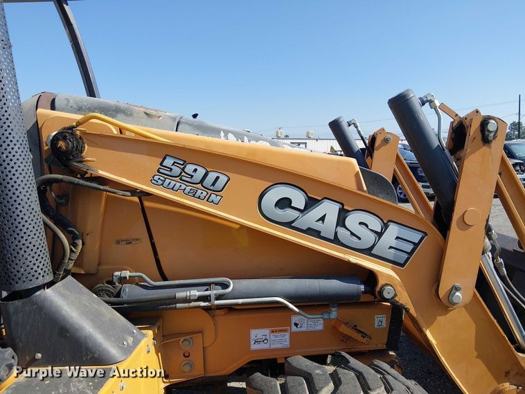 image for item YA2976 2016 Case 590 Super N backhoe