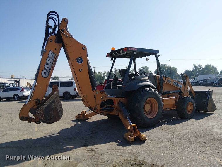 image for item YA2977 2014 Case 590 Super N backhoe