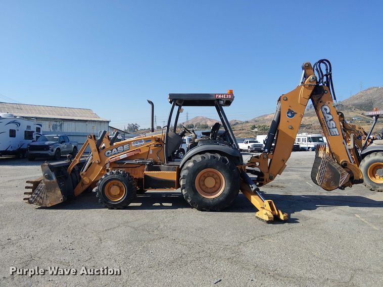 image for item YA2977 2014 Case 590 Super N backhoe