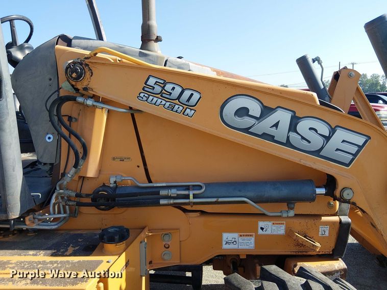 image for item YA2977 2014 Case 590 Super N backhoe
