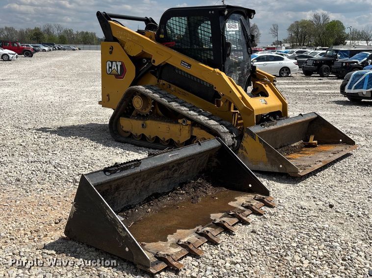 image for item YA3024 2022 Caterpillar 299D3 tracked skid steer loader