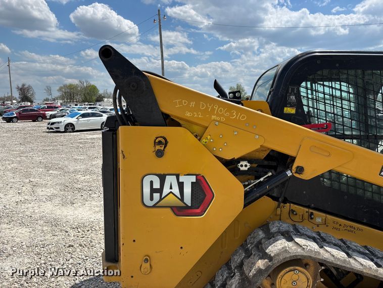 image for item YA3024 2022 Caterpillar 299D3 tracked skid steer loader