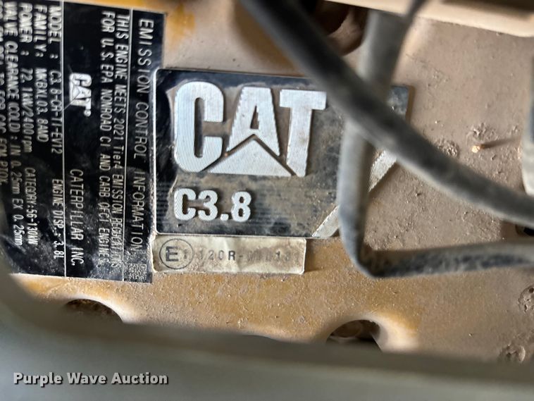 image for item YA3024 2022 Caterpillar 299D3 tracked skid steer loader