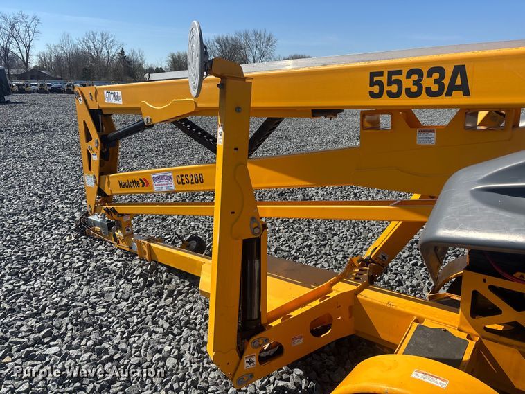 image for item YA3128 2022 Haulotte 5533A boom lift
