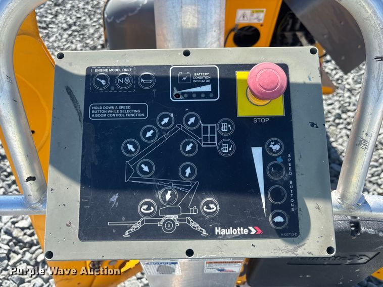 image for item YA3128 2022 Haulotte 5533A boom lift