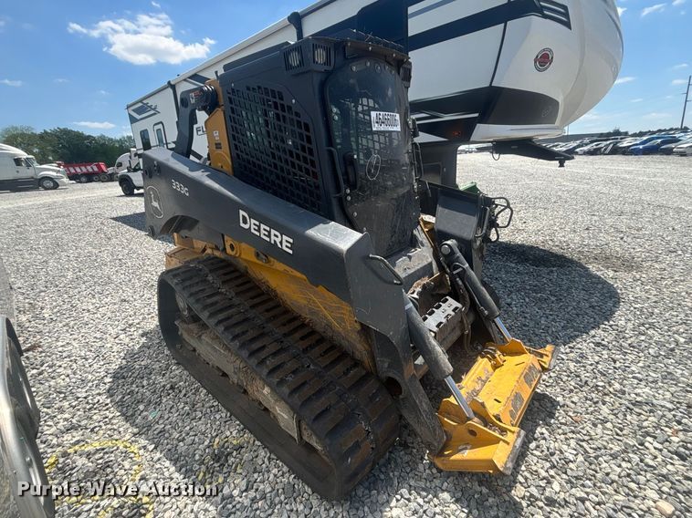 image for item YA3130 2021 John Deere 333G tracked skid steer loader